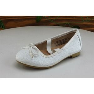 Cat & Jack Toddler Girls 6 Medium White Mary‎ Jane Synthetic